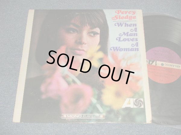 画像1: PERCY SLEDGE - WHEN A MAN LOVES A WOMAN (Ex++?Ex++ Looks:Ex EDSP) / 1966 US AMERICA ORIGINAL 1st Press "RED & PLUM With BLACK FUN on RIGHT SIDE" Label MONO Used LP 