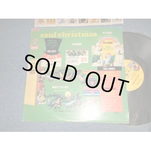 画像: V.A. VARIOUS OMNIBUS - SOUL CHRISTMAS "MO / MONARCH Press in L.A." (Ex+/Ex++ A-1,2,B-1:POOR Warp & Jump) / 1968 US AMERICA ORIGINAL 1st  Press "YELLOW with 1841 BROARWAY  LABEL" Used LP 