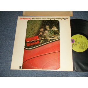 画像: THE FORTUNES - HERE COMES THAT RAINY DAY FEELING AGAIN (LOS ANGELES Press)  (Ex+/Ex++ BB for PROMO) / 1971 US AMERICA ORIGINAL "LIME GREEN Label" "PROMO" Used LP