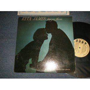 画像:  ETTA JAMES - SINGS FOR LOVERS (Ex++/Ex++) / 1963 US AMERICA ORIGINAL "WHITE LABEL PROMO" MONO Used LP 