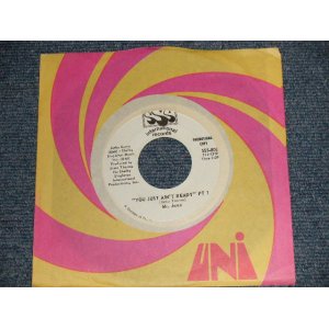 画像: MR. JAMO - YOU JUST AIN'T READY  A)OT.1 (Vocal)  B)PT.2(Instrumental)  (Ex+++/Ex+++) / 1970 US AMERICA ORIGINAL "WHITE LABEL PROMO / PROMO ONLY" Used 7"45 