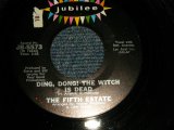 画像: THE FIFTH ESTATE - A)DING, DONG! THE WITCH IS DEAD  B)THE RUB-DUB (Ex++/Ex++ STOL) / 1967 US AMERICA ORIGINAL Used 7" 45 RPM,Single