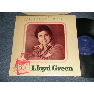 画像: LLOYD GREEN  (PEDAL STEEL GUITAR)  - TEN SHADES OF GREEN (Ex+++/MINT-) /1976 UK ENGLAND ORIGINAL Used LP