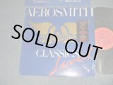 画像: AEROSMITH -  CLASSICS LIVE! (With CUSTOM SLEEVE) (MINT-/MINT-)/ 1986 US AMERICA  ORIGINAL Used LP