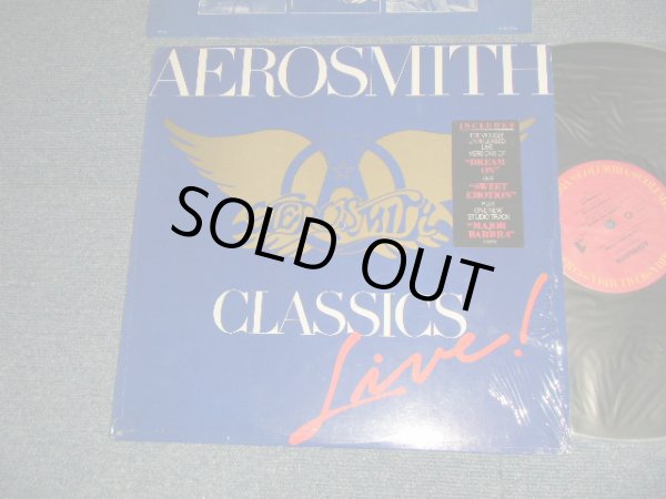 画像1: AEROSMITH -  CLASSICS LIVE! (With CUSTOM SLEEVE) (MINT-/MINT-)/ 1986 US AMERICA  ORIGINAL Used LP