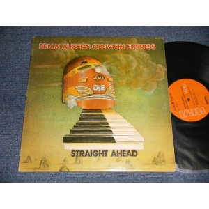 画像: BRIAN AUGER'S OBLIVION EXPRESS - STRAIGHT AHEAD (Ex++/Ex++ Looks:Ex+++) /1974 US AMERICA ORIGINAL "ORANGE Label" Used LP 