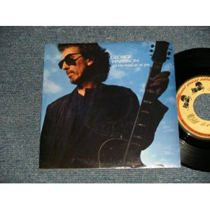 画像: GEORGE HARRISON (THE BEATLES) - A)GOT MY MIND SET ON YOU  B)LAT HIS HEAD  (Ex++/MINT-) / 1987 US AMERICA  ORIGINAL Used 7" Single with PICTURE SLEEVE