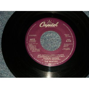 画像: The BEATLES - A) SGT. PEPPER'S LONELY HEARTS CLUB BAND  B) A DAY IN THE LIFE (for JUKEBOX) (NEW)/ 1978 US AMERICA Used 7" Single