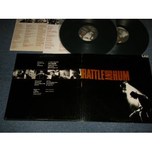 画像: U2 - RATTLE AND HUM (Ex+++/MINT^) /1988 US AMERICA ORIGINAL "With ORIGINAL INNER SLEEVE"  Used 2-LP 