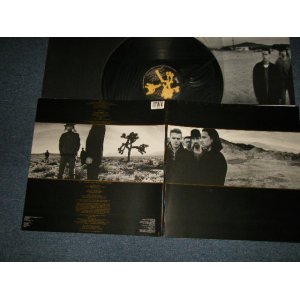 画像: U2 - THE JOSHUA TREE (Ex+++/MINT-) /1987 US AMERICA ORIGINAL "With BLACK INNER & INSERTS"  Used LP 