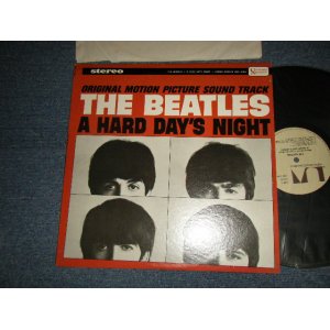 画像: THE BEATLES - A HARD DAYS NIGHT (Sound Track) (Ex+++/MINT-) / 1975 Version US AMERICA "TAN Label" STEREO Used  LP 