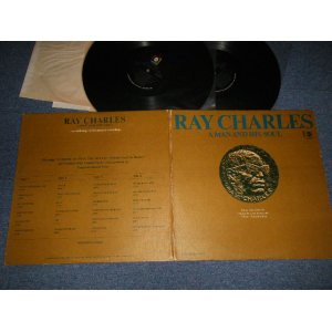画像: RAY CHARLES - A MAN AND HIS SOUL(Ex++/Ex+++) / 1967 US AMERICA ORIGINAL Used 2-LP