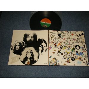 画像: LED ZEPPELIN - III (Ex++/Ex EDSP, SPLIT) / 1970 ?WEST-GERMANY? "1841" CREDIT On Label + NON WHEEL COVER  LP 