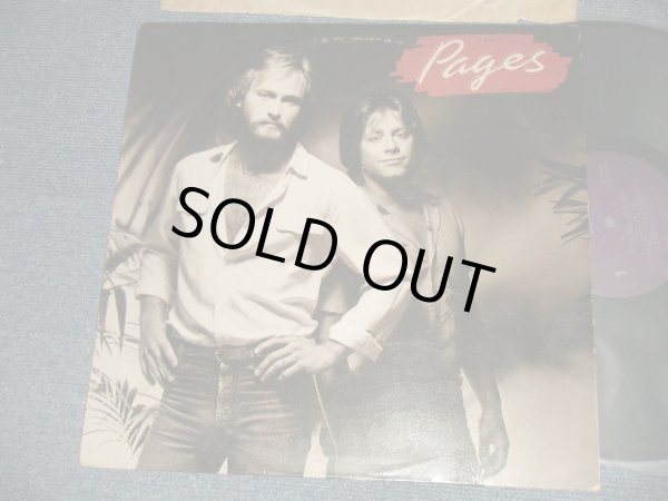 画像1: PAGES - PAGES (Ex++/MINT) /1981 US AMERICA ORIGINAL 1st Press "PURPLE Label"  Used LP
