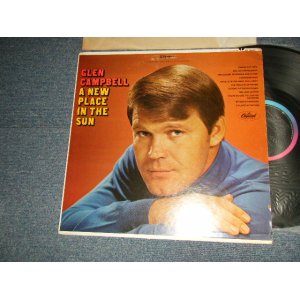 画像: GLEN CAMPBELL - A NEW PLACE IN THE SUN  (Ex++/Ex+++ EDSP)  / 1968 US AMERICA ORIGINAL "BLACK with RAINBOW Label" Used LP 