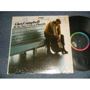 画像: GLEN CAMPBELL - BY THE TIME I GET TO PHOENIX (MINT-/Ex+ Looks:VG+++)  / 1967 US AMERICA ORIGINAL 1st Press "BLACK with RAINBOW Label" 2nd Press "AWARD Printed Front Cover" Used LP 