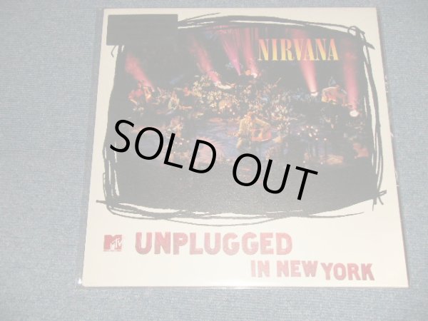 画像1: NIRVANA - UNPLUGGED IN NEW YORK (SEALED)  / 1998 Version EU EUROPE REISSUE "180 Gram Heavy Weight" "BRAND NEW SEALED" LP