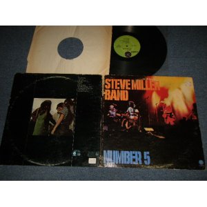 画像: STEVE MILLER BAND - NUMBER 5 (Ex/Ex+++ Looks:MINT- STOBC)  / 1970 US AMERICA ORIGINAL "CAPITOL RECORD CLUB Version"  "GREEN with Purple'C' Logo on TOP Label" Used LP