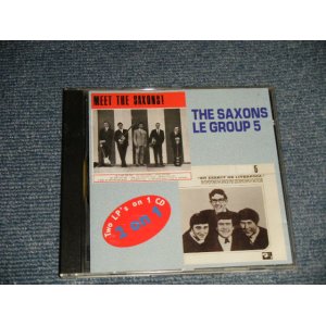 画像: THE SAXONS / LE GROUP 5 - THE SAXONS / LE GROUP 5 (MINT-/MINT) / 1999 GERMAN ORIGINAL Used PRESS-CD