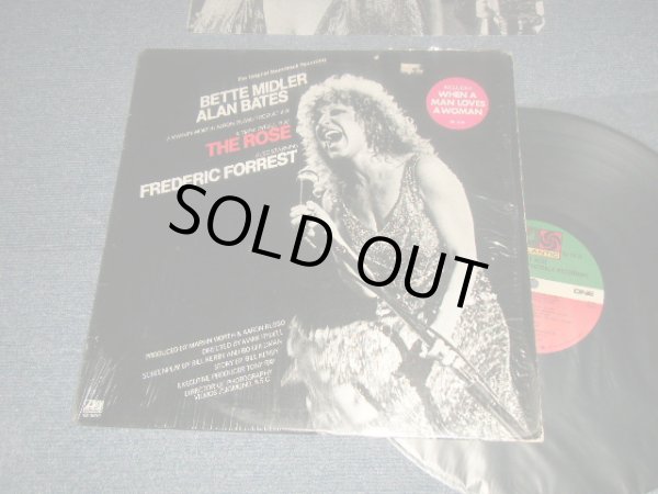 画像1: BETTE MIDLER / Original Sound Track - THE ROSE (JANIS JOPLIN) (With CUSTOM INNER SLEEVE)  (Ex++/MINT-)  / 1979 US AMERICA ORIGINAL "GREEN & RED Label" Used LP