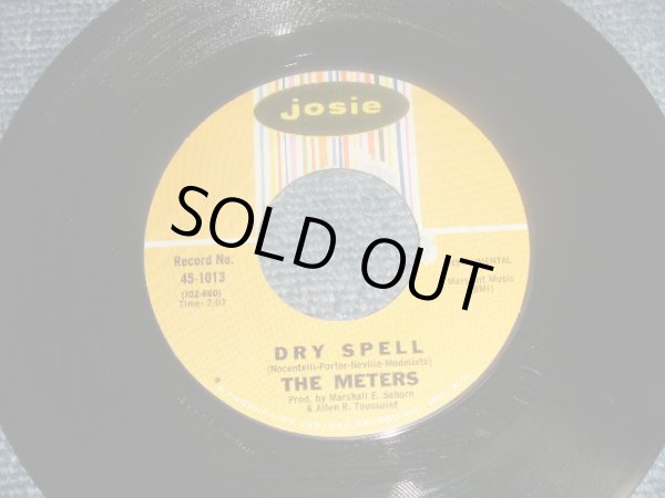 画像1: THE METERS - A)DRY SPELL   B)LITTLEOLD MONEY MAKER  (Ex++/Ex++) / 1970 US AMERICA ORIGINAL Used 7" 45 rpm Single