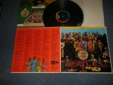 画像: The BEATLES - SGT PEPPERS LONELY HEARTS CLUB BAND(With CutOuts + NO CUSTOM SLEEVE) (Matrix #A)SMAL-1-2653 A1 #3 IAM in TRIANGLE B)SMAL-2-2653 A1  IAM in TRIANGLE) "CAPITOL RECORDS SCRANTON Press in PENNSYLVANIA" (Ex+++/Ex++)  / 1967 US AMERICA ORIGINAL "BLACK With RAINBOW Label" "STEREO" Used LP  (With Cut Outs Inserts, But NOT Original "RED" Inner Sleeve) 