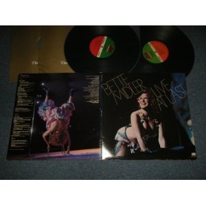 画像: BETTE MIDLER - LIVE AT LAST (Ex++/Ex+++) / 1977 US AMERICA ORIGINAL "GREEN & RED Label" Used 2-LP