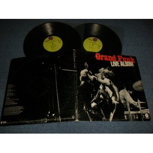 画像: GFR GRAND FUNK RAILROAD - LIVE ALBUM ("CAPITOL LOS ANGELES Press in CA") (Ex/Ex) / 1970 US AMERICA ORIGINAL 1st Press "LIME GREEN Label" Used 2-LP 