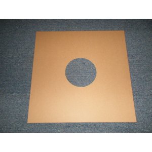 画像: LP用　コート紙丸穴ジャケ　茶色   LP/12" HARD SLEEVE With CENTER HOLE　LP用　コート紙丸穴ジャケ