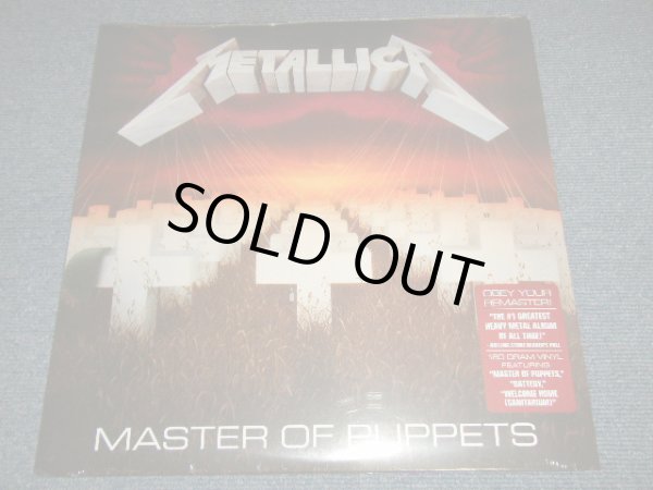 画像1: METALLICA - MASTER OF PUPPETS (SEALED) 2022 US AMERICA & CANADA  REISSUE "REMASTERED" "BRAND NEW SEALED" LP