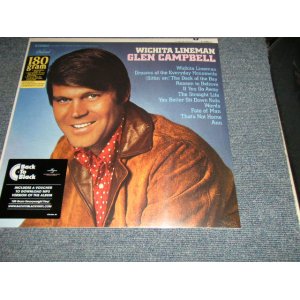 画像: GLEN CAMPBELL - WICHITA LINEMAN (SEALED) / 2017 EUROPE REISSUE "180 Gram" "BRAND NEW SEALED" LP