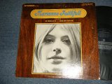 画像: MARIANNE FAITHFULL - MARIANNE FAITHFULL (Matrix #A)MR ZAL-6753 R-1 ▵7988 B)MR ZAL-6754-1 ▵7988X)  "MONARCH Press in CA" (Ex/Ex++ Looks:Ex)  / 1965 US AMERICA  ORIGINAL "Bright DARK BLUE Label with Un-Boxed LONDON " STEREO Used LP 