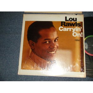 画像: LOU RAWLS - CARRYIN' ON! (MINT-/Ex+++) / 1966 US AMERICA ORIGINAL "BLACK with RAINBOW Label" MIONO Used LP 