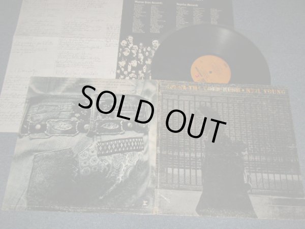 画像1: NEIL YOUNG - AFTER THE GOLD RUSH (with SONG/LYRIC SHEET)(Matrix #A)S1RS-6383-A-1A [Artisan logo] 31009-Re-1 B)S RS-6383-B-1B  [Artisan logo]  31010-Re-1)  "SANTA MARIA Press in CA"(Ex+/Ex+++ Looks:Ex+) / 1970 US AMERICA ORIGINAL  1st Press "BROWN with Orange 'r' Logo on Top/STEREO at Bottom Label" Used LP 