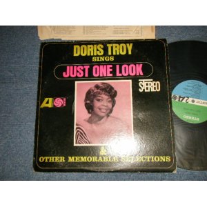 画像: DRIS TROY - SINGS JUST ONE LOOK (Ex/Ex++ Looks:Ex+++)  / 1963  US AMERICA ORIGINAL 1st Press "GREEN & BLUE Label" Used LP 