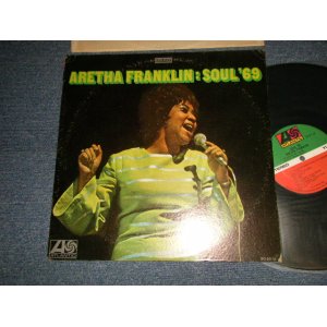 画像: ARETHA FRANKLIN - SOUL '69 (Matrix #A)ST-A681481-1B 1 CT T P B)ST-A681482-1B CT 1 T P)  "PR/PRESSWELL Press in NJ" (Ex++/Ex+++) / 1969 US AMERICA ORIGINAL 1st Press "GREEN & RED with 1841 BROADWAY Label" Used LP 　