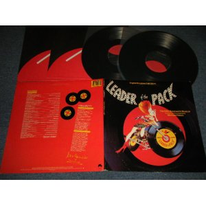 画像: ost V.A. Various  ORIGINAL BROADWAY CAST - THE ELLIE GREENWICH MUSICAL "LEADER OF THE PACK  (Ex++/MINT- CUT OUT) / 1985 US AMERICA ORIGINAL Used 2-LP