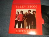 画像: TELEVISION -  ADVENTURE (Ex+++/MINT-)  / 1984 Version  US AMERICA "RED & BLACK Label"  Used LP