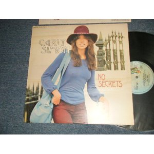 画像: CARLY SIMON - NO SECRETS (With CUSTOM SLEEVE)  (Matrix #A)A)A5  B)B4) (Ex++/Ex++) / 1972 UK ENGLAND ORIGINAL "BUTTERFLY Label" Used LP 