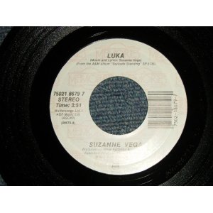 画像: SUZANNE VEGA - A)Luka   B)Left Of Center(MINT-/MINT- Visual Grade) / 1987 US AMERICA ORIGINAL Used 7" Single