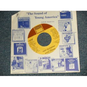 画像: STEVIE WONDER - A)KEEP ON RUNNING  B)EVIL  (Ex++/Ex++) / 1972 US AMERICA ORIGINAL Used 7" 45 rpm Single  