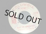画像: ARETHA FRANKLIN - A)Say It Isn't So   B)Here's Where I Came In (Here's Where I Walk Out) (Ex+ Looks:VG+++/Ex+ Looks:VG+++ SWOL, STPOL)  / 1963 US AMERICA ORIGINAL "WHITE LABEL PROMO" Used 7"45 