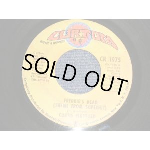 画像: CURTIS MAYFIELD - A)Freddie's Dead (Theme From Superfly)  B)Underground (Ex-/Ex-) / 1972 US AMERICA ORIGINAL Used 7"45 
