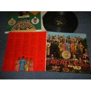 画像: The BEATLES - SGT. PEPPERS LONELY HEARTS CLUB BAND (With CUT OUTS / Without/NO INNER SLEEVE) (Matrix #A)XEX 637-1 3 7 APO B)XEX 638-1  4 0 AAH) (Ex+++/Ex+++ Looks:Ex+) / 1967 UK ENGLAND ORIGINAL "YELLOW Parlophone  Label" MONO Used LP 