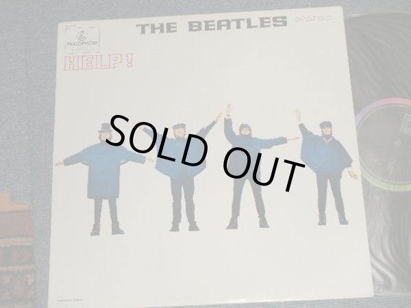 画像1: THE BEATLES - HELP! (UK VERSION) (Matrix #A)CLJ-46439-1 1A242D B)CLJ-46439-2 2A242D)(Ex+++/MINT-) / 1987 CANADA ORIGINAL/REISSUE "BLACK with RAINBOW Label"  Used LP  