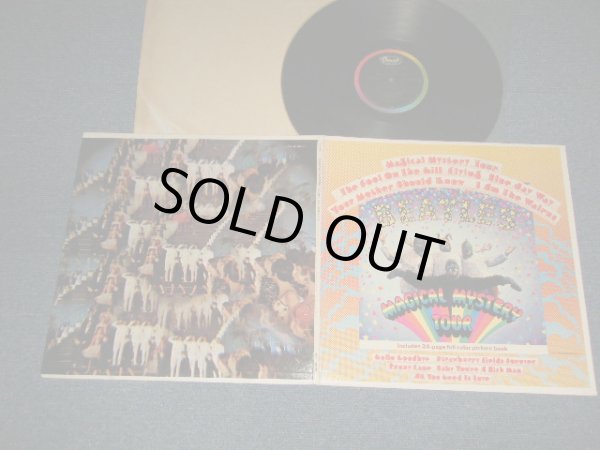 画像1: THE BEATLES -  MAGICAL MYSTERY TOUR (Matrix #A)SMAL-1-2835-A9 #2 2 O B)SMAL-2-2835-A7 O)  "JACKSONVILE Press in ILINOIS"  (Ex++/MINT Super Clean)/ 1967 US AMERICA  ORIGINAL 1st Press "BLACK With RAINBOW Label" STEREO  Used LP