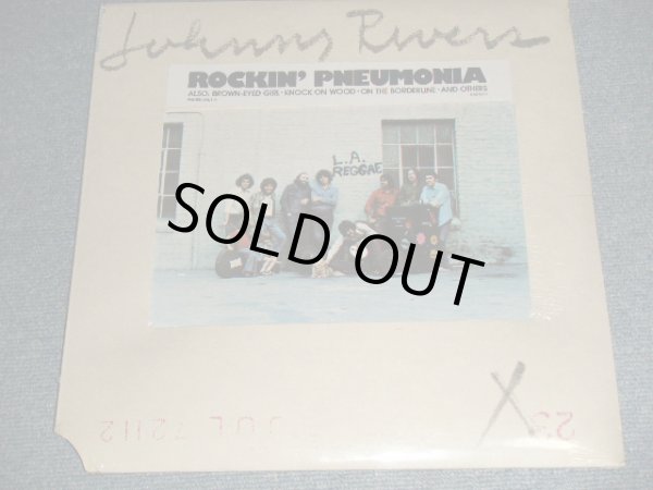 画像1: JOHNNY RIVERS - L.A. REGGAE (With "Rockin’ Pneumonia" HYPE SEAL Version)  (With JOE OSBORN, JIM GORDON, JIM WEBB, LARRY CARLTON, JIM HORN,+ more ) (SEALED  Cut out)  / 1972  US AMERICA  ORIGINAL "BRAND NEW SEALED" LP 