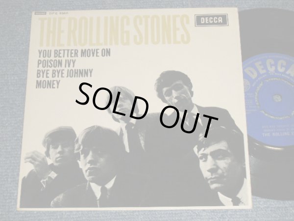 画像1: THE ROLLING STONES - THE ROLLING STONES (Matrix # 1K/1K) (Ex+++/Ex++ Looks:Ex+++) / 1964 UK ENGLAND  ORIGINAL Used 7"  45 rpm EP with PICTURE SLEEVE 