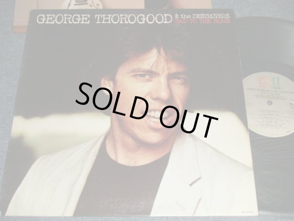 画像1: GEORGE THOROGOOD & The DESTROYERS - BAD TO THE BONE(Ex++/MINT-)  / 1982 US AMERICA ORIGINAL "COLUMBIA RECORD CLUB" Version Used P