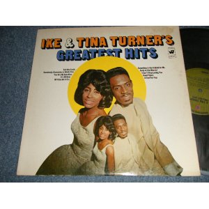 画像: IKE & TINA  TURNER - GREATEST HITS (Ex+/Ex++)  / 1965 US AMERICA 2nd Press "GREEN with WB Label"  STEREO Used LP  